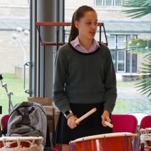 Pupils Immerse in the Vibrant World of Taiko Drumming Pupils Immerse in the Vibrant World of Taiko Drumming