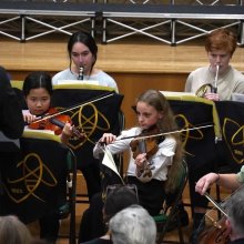 Pupils Take the Stage for Informal Music Concert Pupils Take the Stage for Informal Music Concert