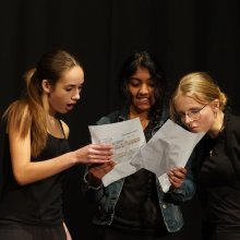 Year 11 Captivated their Audience in GCSE Devised Drama Mocks Year 11 Captivated their Audience in GCSE Devised Drama Mocks